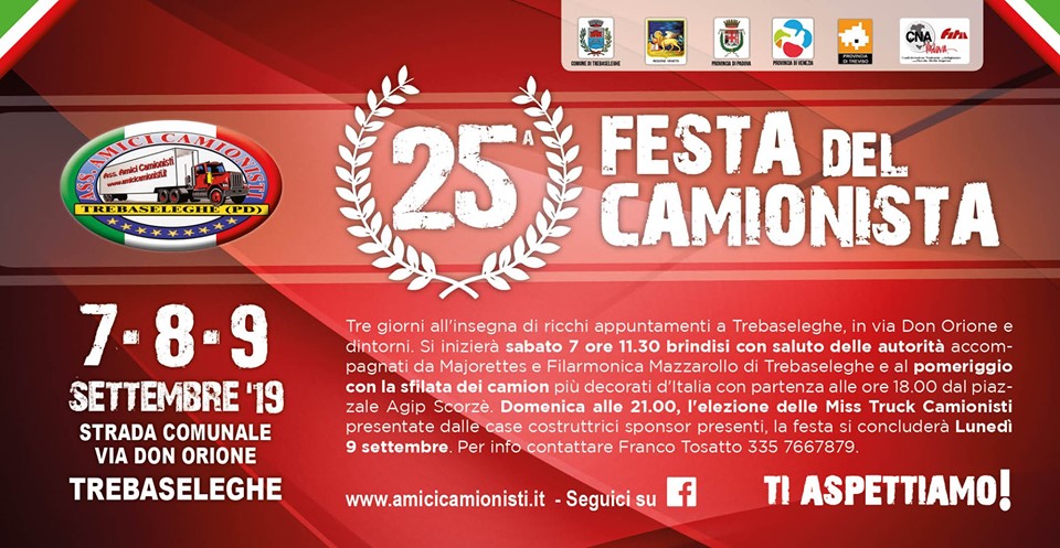 FESTA DEL CAMIONISTA TREBASELEGHE