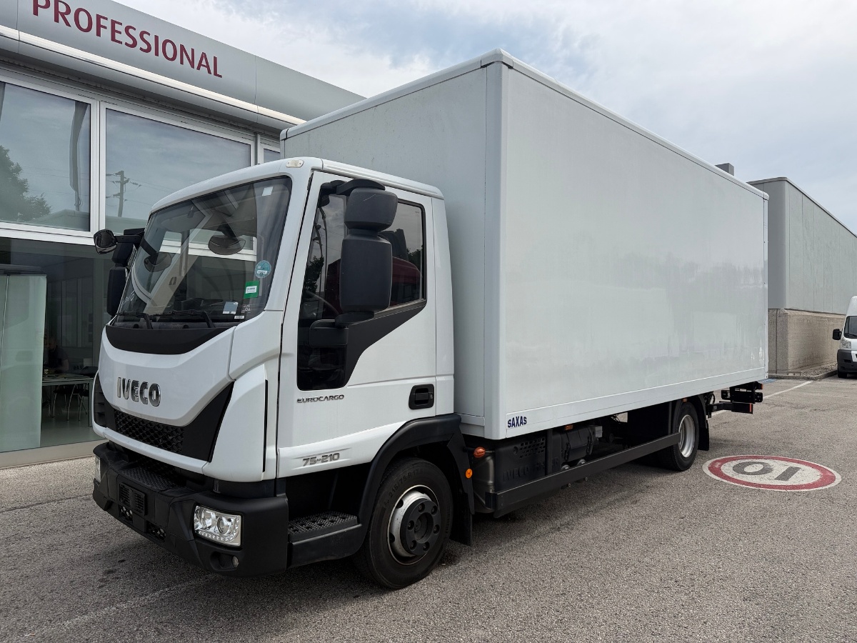 IVECO IVECO ML75E21P FURGONATURA PLAYWOOD CON SPONDA