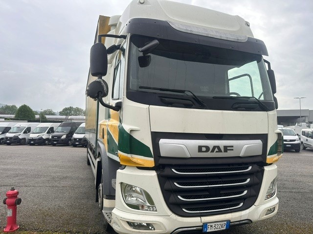 DAF DAF CF 340FA CASSONE CON CENTINA E TELONE