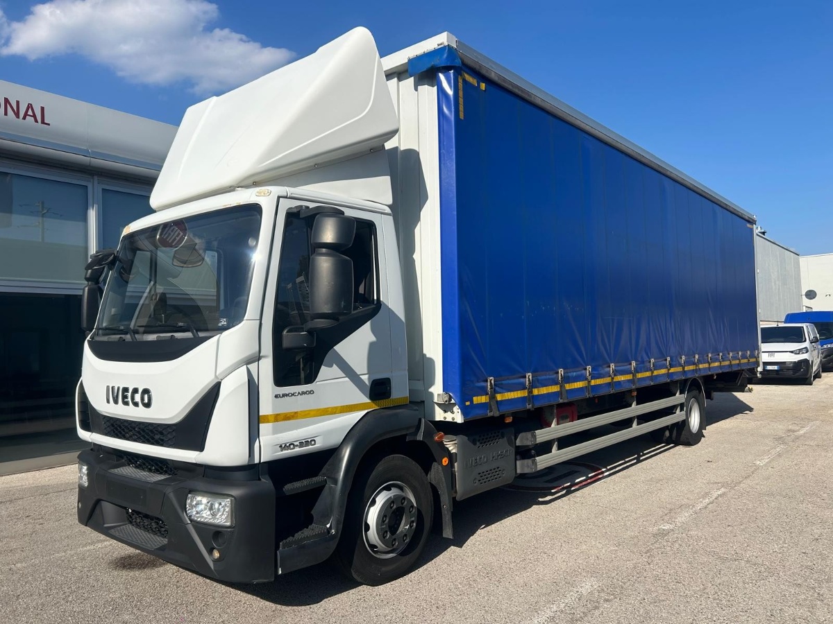 IVECO IVECO EUROCARGO 140E22 CENTINATO MM 9814, H MM 2714 E SPONDA CARICATRICE