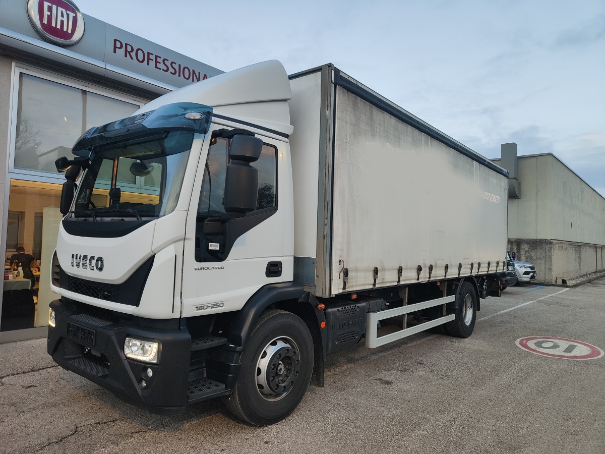 IVECO IVECO ML180E25 centinato con sponca caricatrice 2000KG